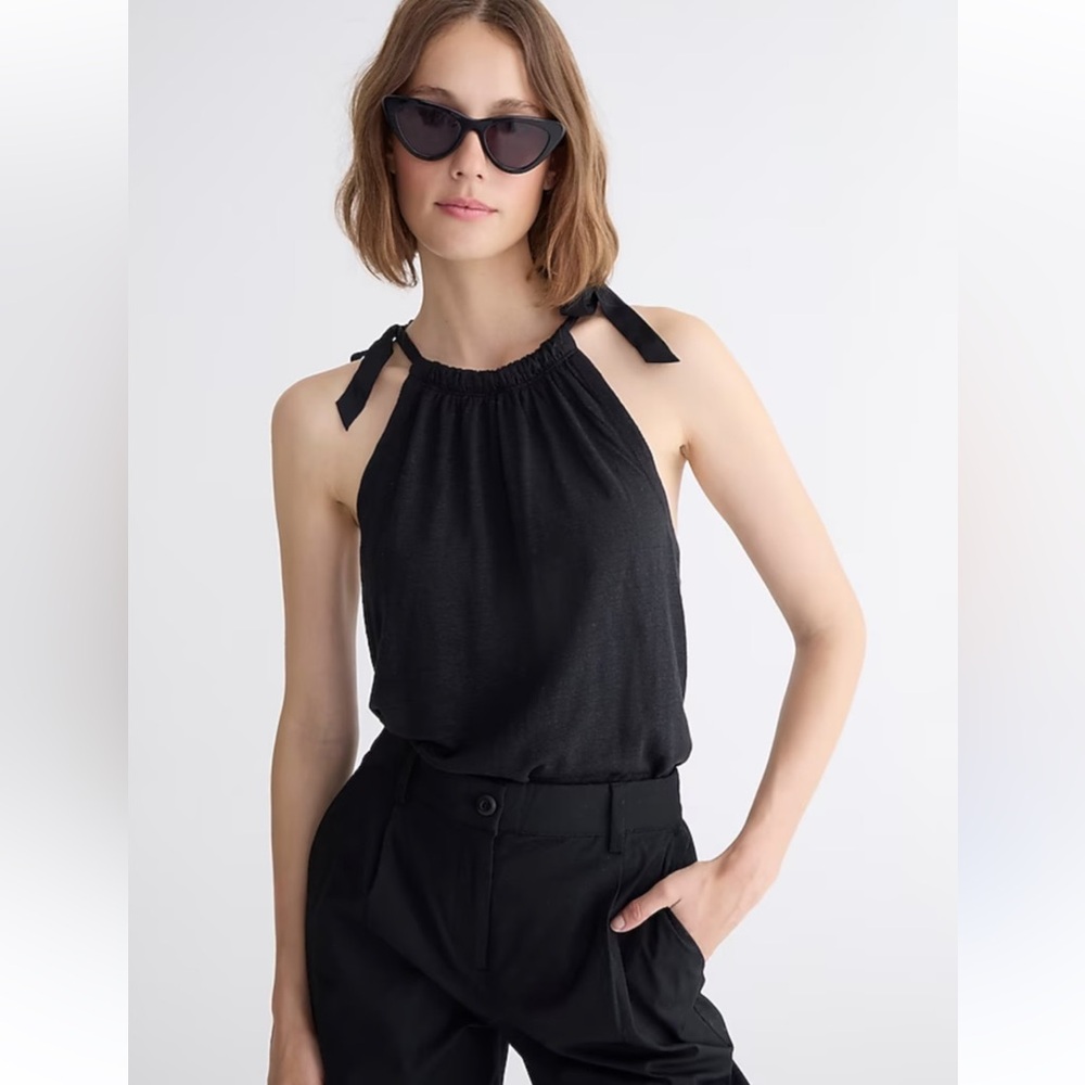 J. Crew Linen Halter Style Tank(NWT)